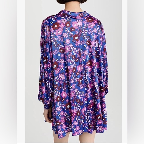 Free People Daisy Jane Floral Shift Dress - Picture 3 of 7